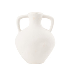 Beauty Home Βάζο Eiger – Λευκό 18,5x15cm