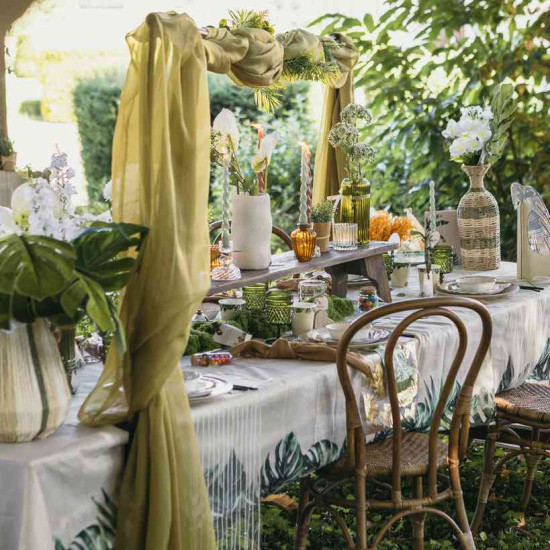 Beauty Home Βάζο πλεκτό Eden Ø15x36cm