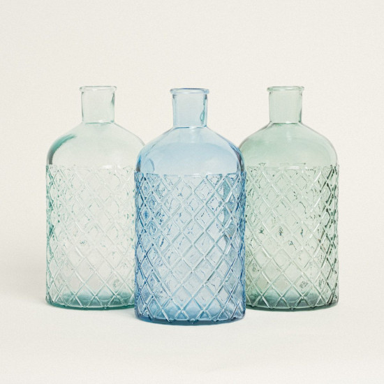 Beauty Home ΒΑΖΟ ΜΕ ΡΟΜΒΟΥΣ 13,5 x 28 cm Beauty Home ΒΑΖΟ ΜΕ ΡΟΜΒΟΥΣ 13,5 x 28 cm