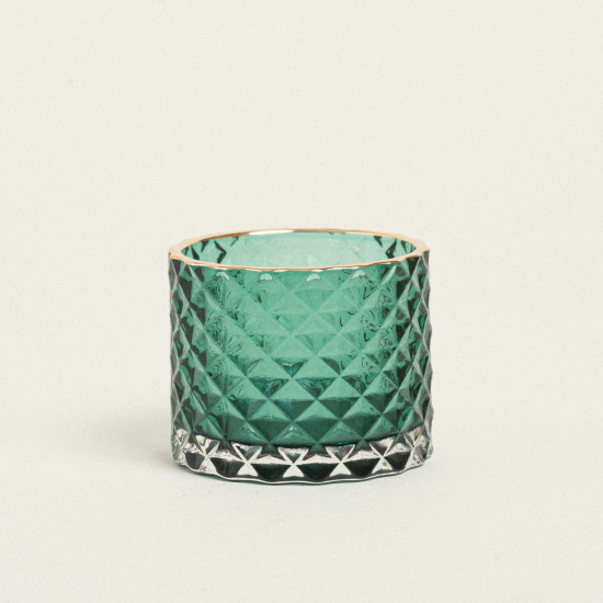 Beauty Home ΚΗΡΟΠΗΓΙΟ ΠΡΑΣΙΝΟ ΑΝΑΓΛΥΦΟ ΜΕ ΧΡΥΣΟ ΣΤΟΜΙΟ Ø7×5,5cmØ7×5,5cm Beauty Home ΚΗΡΟΠΗΓΙΟ ΠΡΑΣΙΝΟ ΑΝΑΓΛΥΦΟ ΜΕ ΧΡΥΣΟ ΣΤΟΜΙΟ Ø7×5,5cmØ7×5,5cm