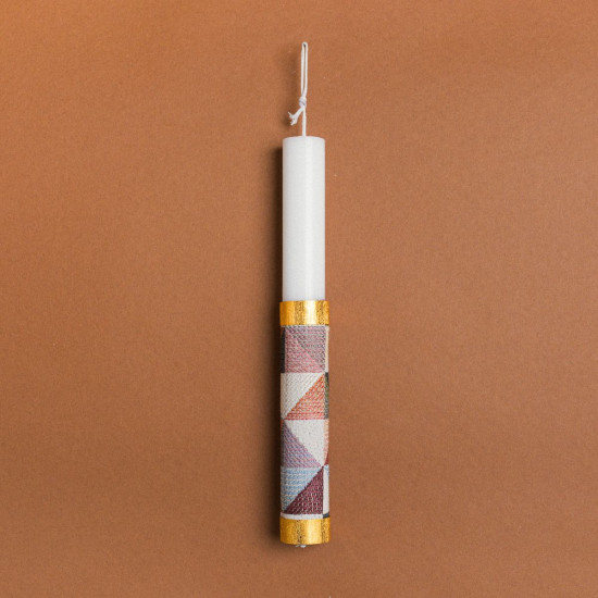 Beauty Home ΛΑΜΠΑΔΑ ΣΤΟΛΙΣΜΕΝΗ ΣΤΟΦΑ ΙΝΔΙΚΑ ΤΡΙΓΩΝΑ  ΣΕ ΣΥΣΚΕΥΑΣΙΑ ΔΩΡΟΥ