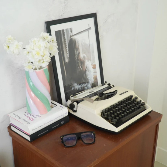 Beauty Home Βάζο “Marshmellow” – Ροζ/Μέντα/Λιλά 10,5×10,5x20cm