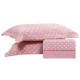 Beauty Home Σετ σεντόνια μονά Art 10101 Fancy 170x260 Ροζ
