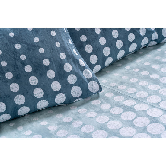 Beauty Home Σετ κουβερλί μονό Glory Art 12364 160x230 Μπλε