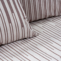 Beauty Home Σετ παπλωματοθήκη υπέρδιπλη Glory Art 12367 230x250 Μπεζ