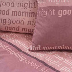 Beauty Home Σετ σεντόνια υπέρδιπλα Glory Art 12374 240x265 Σάπιο Μήλο,Ροζ