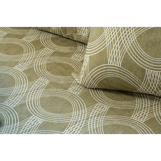 Beauty Home Σετ κουβερλί μονό Glory Art 12376 160x230 Κεραμιδί