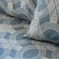 Beauty Home Σετ κουβερλί μονό Glory Art 12379 160x230 Μπλε