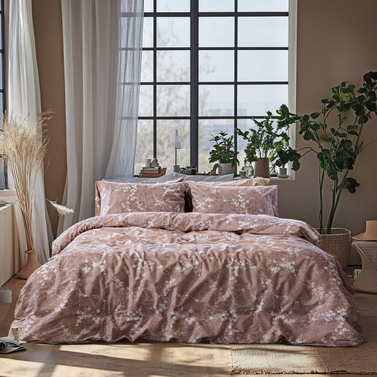 Beauty Home Σετ κουβερλί μονό Glory Art 12380 160x230 Μόκα