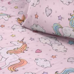 Beauty Home Σετ κουβερλί μονό Candy Art 6328 160x230 Ροζ Beauty Home Σετ κουβερλί μονό Candy Art 6328 160x230 Ροζ