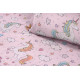 Beauty Home Σετ κουβερλί μονό Candy Art 6328 160x230 Ροζ