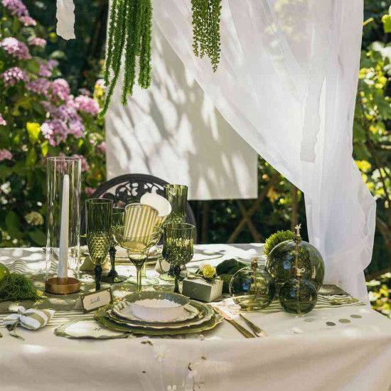 Beauty Home Λάμπα λαδιού Lena – φιστικί – Ø12,5x13cm