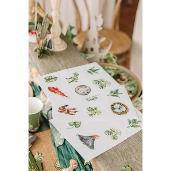 Beauty Home 36 αυτοκόλλητα με θέμα “Δεινόσαυροι” – Τα μεγέθη κυμαίνονται από 4 έως 6 cm