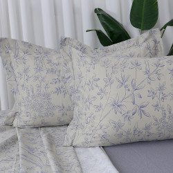 Beauty Home Σετ σεντόνια υπέρδιπλα Memories Art 12677 230x260 Μπεζ,Γκρι