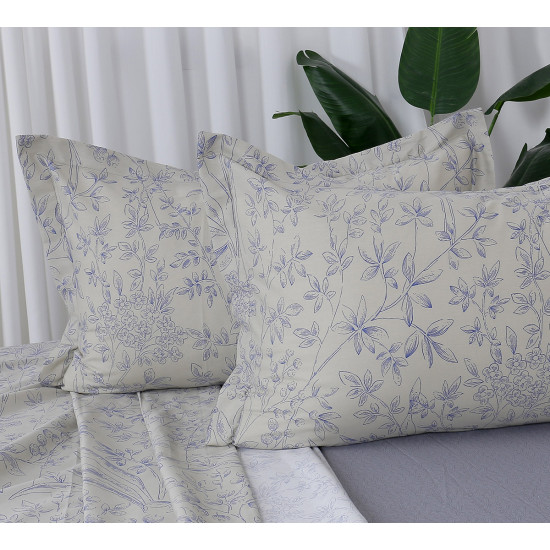 Beauty Home Σετ σεντόνια υπέρδιπλα Memories Art 12677 230x260 Μπεζ,Γκρι