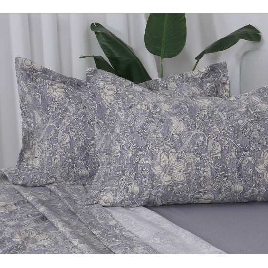 Beauty Home Σετ σεντόνια υπέρδιπλα Memories Art 12679 230x260 Γκρι