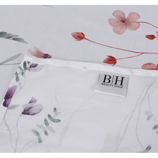 Beauty Home Σετ σεντόνια υπέρδιπλα Memories Art 12681 230x260 Εκρού,Βεραμάν