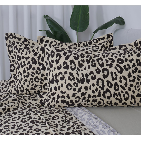 Beauty Home Σετ σεντόνια υπέρδιπλα Memories Art 12682 230x260 Μπεζ