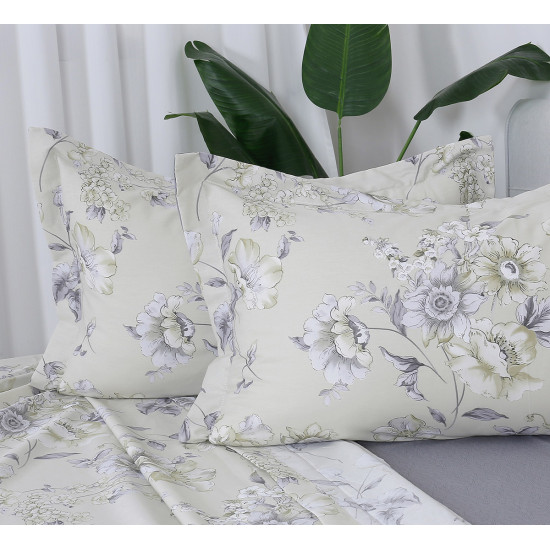 Beauty Home Σετ σεντόνια υπέρδιπλα Memories Art 12684 230x260 Μπεζ