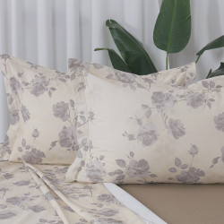 Beauty Home Σετ σεντόνια υπέρδιπλα Memories Art 12685 230x260 Μπεζ