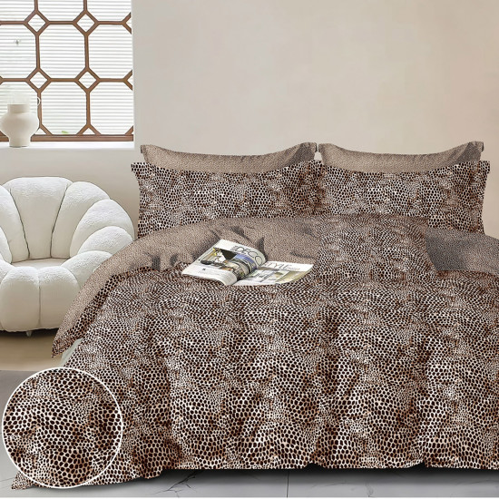 Beauty Home Σετ σεντόνια υπέρδιπλα Memories Art 12688 230x260 Μπεζ