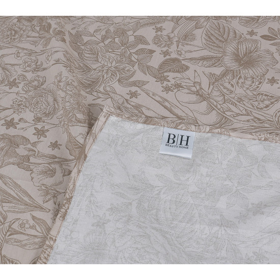 Beauty Home Σετ σεντόνια υπέρδιπλα Memories Art 12690 230x260 Μόκα