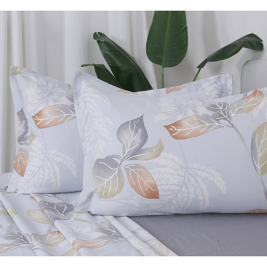 Beauty Home Σετ σεντόνια υπέρδιπλα Memories Art 12691 230x260 Γκρι