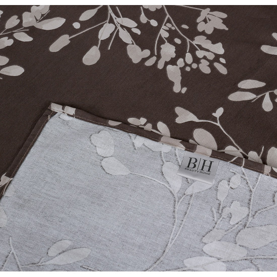 Beauty Home Σετ σεντόνια υπέρδιπλα Memories Art 12693 230x260 Καφέ