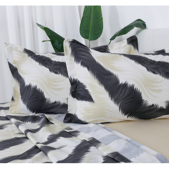 Beauty Home Σετ σεντόνια υπέρδιπλα Memories Art 12695 230x260 Μπεζ