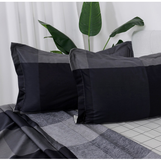 Beauty Home Σετ σεντόνια υπέρδιπλα Memories Art 12696 230x260 Ανθρακί