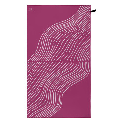 Beauty Home Πετσέτα θαλάσσης διπλής όψης Microfiber 200gsm Art 2291 90x160 Μωβ