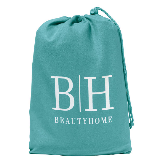 Beauty Home Μπουρνούζι με κουκούλα Mojo Art 3470 Πετρόλ XS