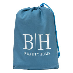 Beauty Home Μπουρνούζι με κουκούλα Mojo Art 3472 Μπλε