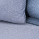 Beauty Home Ζεύγος μαξιλαροθήκες Moments Art 12566 51x73 Σιέλ,Γκρι