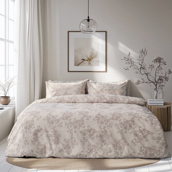 Beauty Home Ζεύγος μαξιλαροθήκες Moments Art 12570 51x73 Μπεζ