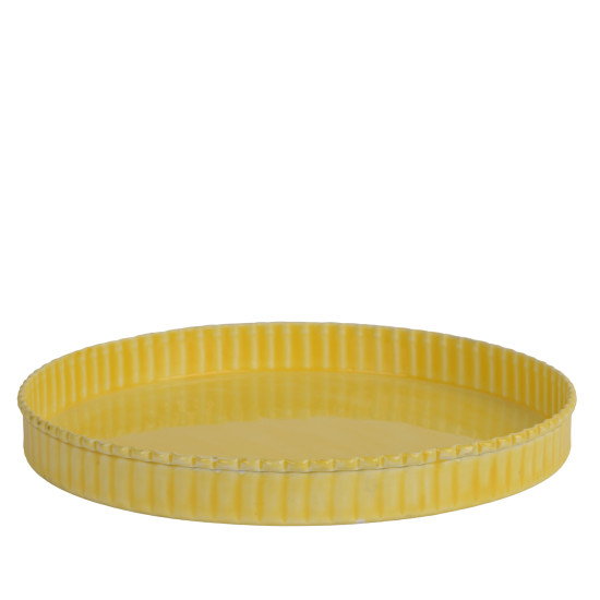 Beauty Home Μεταλλικός Δίσκος Φ30 Κίτρινο