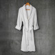 Beauty Home Μπουρνούζι με γιακά Belton Art Ε3014 100% Cotton Pennie 440gsm L/XL Λευκό