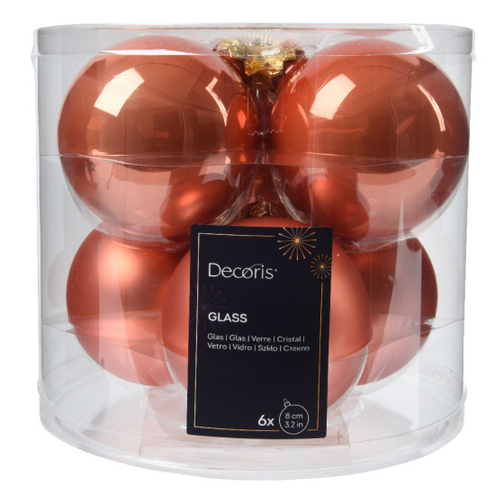 Beauty Home ΓΥΑΛΙΝΕΣ ΜΠΑΛΕΣ ΤΖΙΝΤΖΕΡ 6 CM ΣΕΤ 6 ΤΜΧ Beauty Home ΓΥΑΛΙΝΕΣ ΜΠΑΛΕΣ ΤΖΙΝΤΖΕΡ 6 CM ΣΕΤ 6 ΤΜΧ