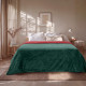 Beauty Home Κουβέρτα υπέρδιπλη διπλής όψεως Art 11601 Jacquard fleece 700gsm Fiesta Plus 220x240 Πράσινο,Κόκκινο