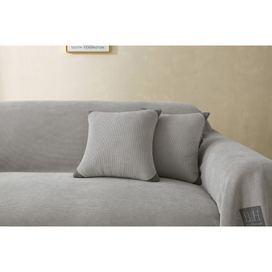 Beauty Home Μαξιλαροθήκη διακοσμητική Artistic Art 8115 42x42 Γκρι