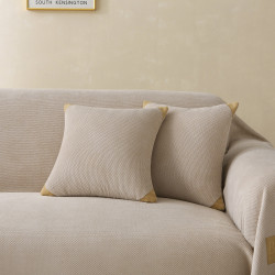 Beauty Home Μαξιλαροθήκη διακοσμητική Chic Art 8116 42x42 Μπεζ