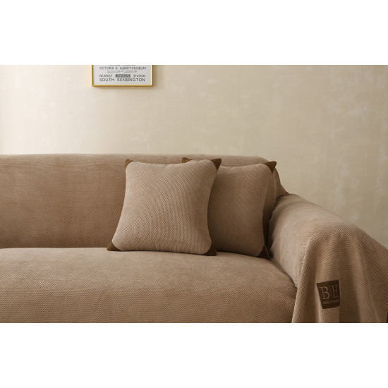 Beauty Home Μαξιλαροθήκη διακοσμητική Camel Art 8241 42x42 Μπεζ