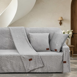 Beauty Home Μαξιλαροθήκη διακοσμητική Sienna Art 8671 50x50 Γκρι
