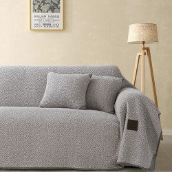Beauty Home Ριχτάρι Μονοθέσιο Lamb Plus Art 8831 175x180 Γκρι
