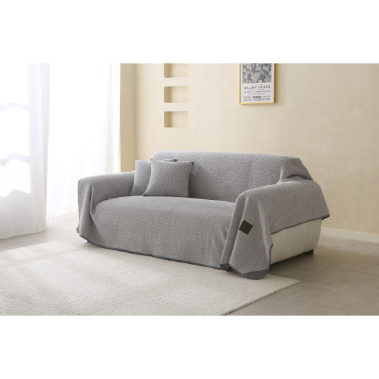 Beauty Home Ριχτάρι Μονοθέσιο Lamb Plus Art 8831 175x180 Γκρι