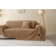 Beauty Home Ριχτάρι Μονοθέσιο Lamb Plus Art 8832 175x180 Άμμου