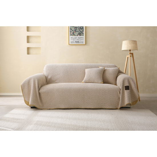 Beauty Home Ριχτάρι Μονοθέσιο Lamb Plus Art 8833 175x180 Μπεζ