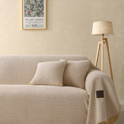 Beauty Home Ριχτάρι Μονοθέσιο Lamb Plus Art 8833 175x180 Μπεζ