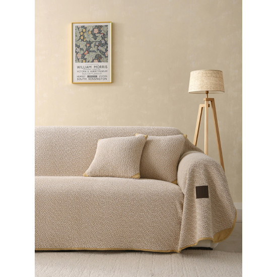 Beauty Home Ριχτάρι Μονοθέσιο Lamb Plus Art 8833 175x180 Μπεζ