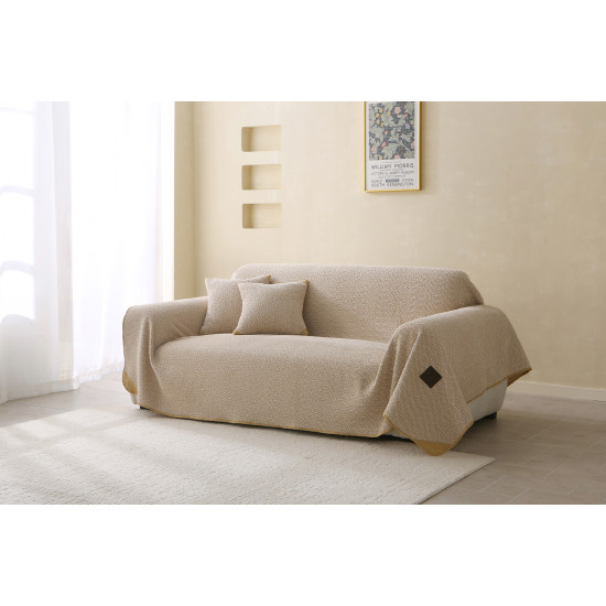 Beauty Home Ριχτάρι Μονοθέσιο Lamb Plus Art 8833 175x180 Μπεζ
